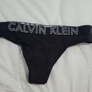 Calvin Klein logo thong